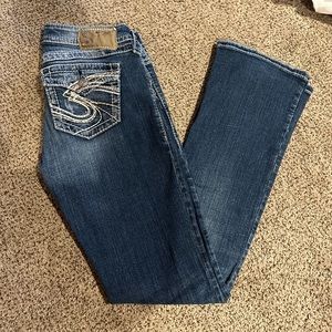 Silver brand bootcut jeans. Size 26 inseam 31”